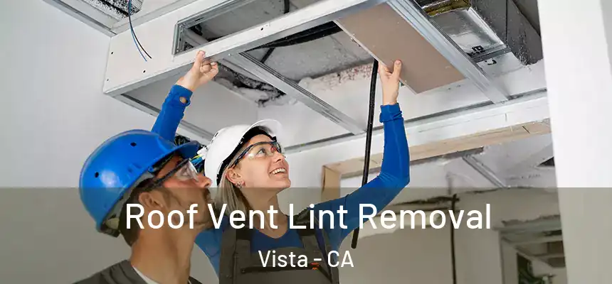  Roof Vent Lint Removal Vista - CA