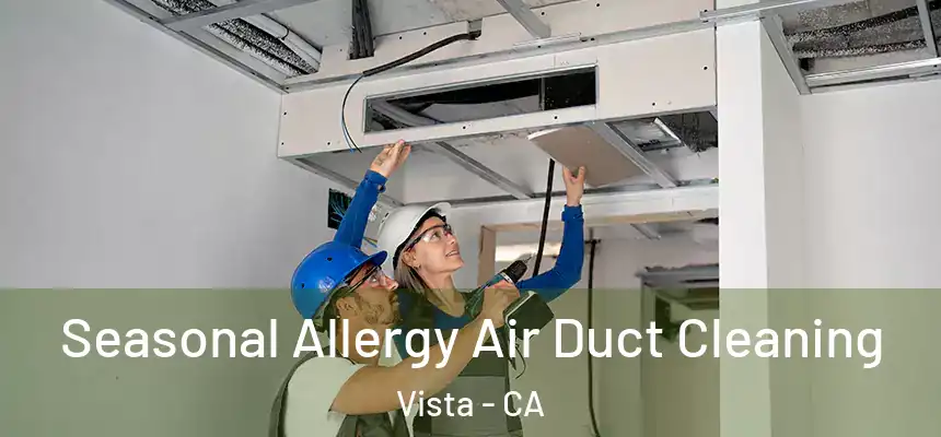  Seasonal Allergy Air Duct Cleaning Vista - CA